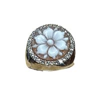 Ringe Mandile 1922 Dame Cammei  in Silber Conchiglia 2KK49071 - 2KK49071
